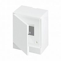 Распределительный шкаф Basic E, 4 мод., IP40, навесной, пластик, белая дверь, с клеммами |  код. BEW401204 |  ABB